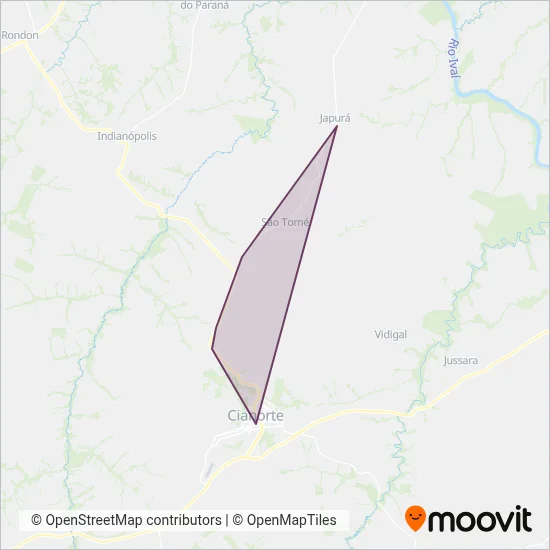 NH TRANSPORTES (Metropolitano) coverage area map