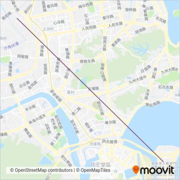 Port Bus coverage area map