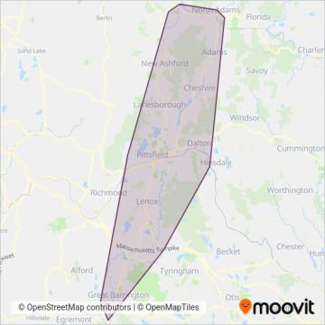 BRTA coverage area map