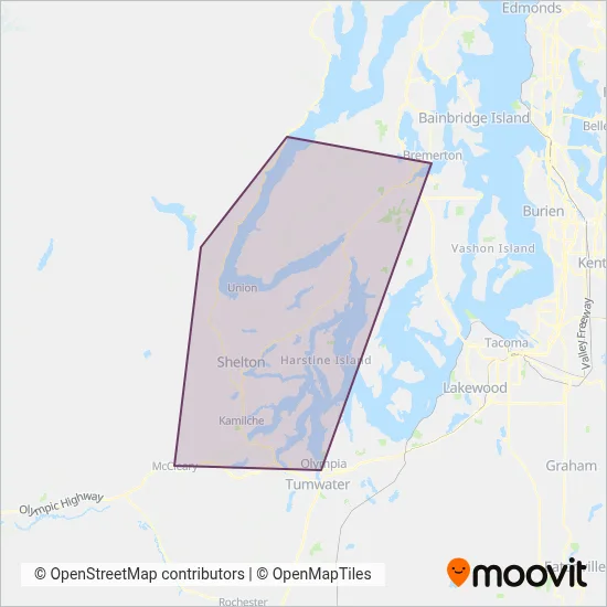 MTA coverage area map