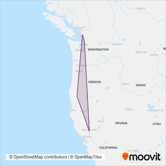 Greyhound-us coverage area map