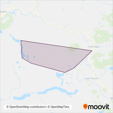 ALONSO SAN MARTÍN ARRIAGADA coverage area map