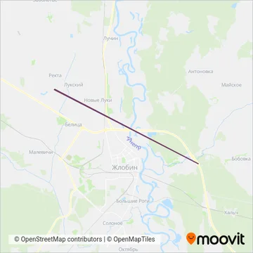 Схема покрытия компании Частные перевозчики