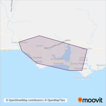 Guscapar coverage area map
