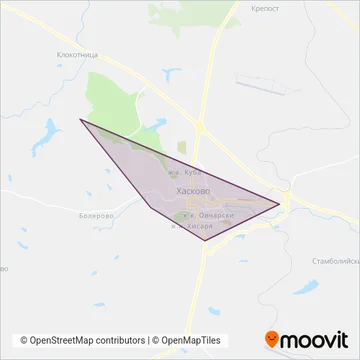 Схема покрытия компании Златно руно