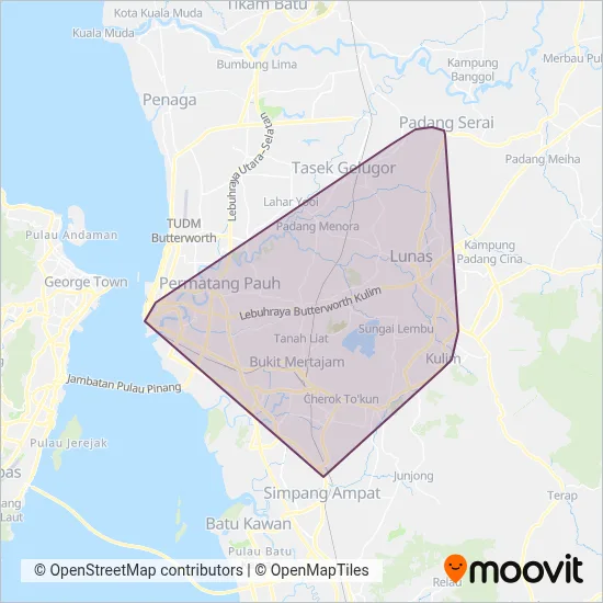 Lean Hock coverage area map