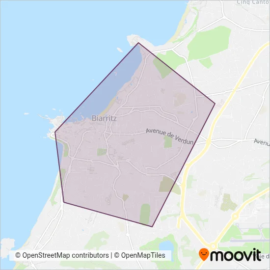 Chronoplus coverage area map