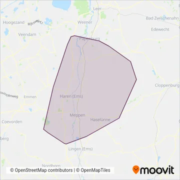 Схема покрытия компании Emsland vge