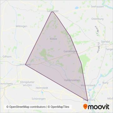 Personenverkehrsgesellschaft Altmarkkreis Salzwedel mbH Verbundsgebiet