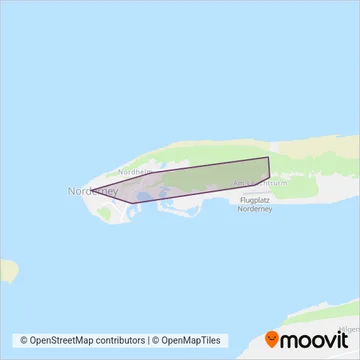 Схема покрытия компании Omnibusverkehr Fischer