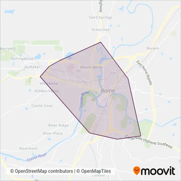 RTD coverage area map