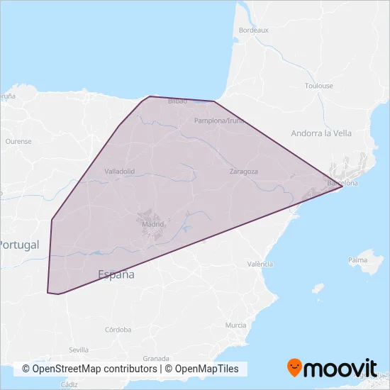 Cobertura del mapa de ALSA