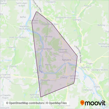Tanéo coverage area map