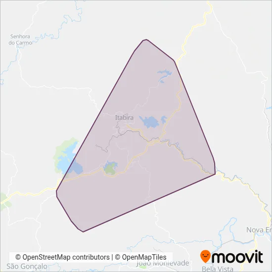 Cisne coverage area map