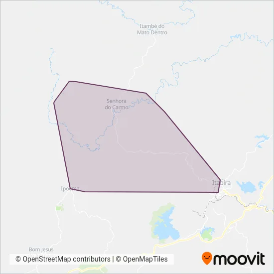MA Transportes coverage area map