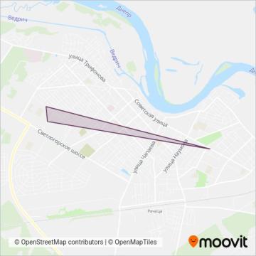Схема покрытия компании Частные перевозчики