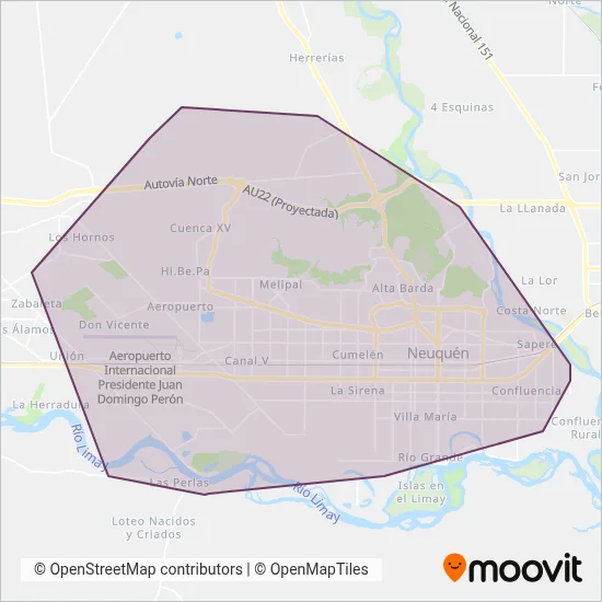 COLE coverage area map