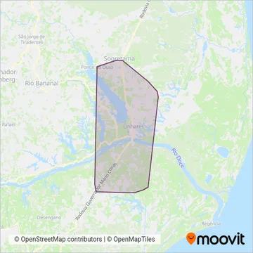Joana coverage area map