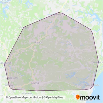 Cordial coverage area map