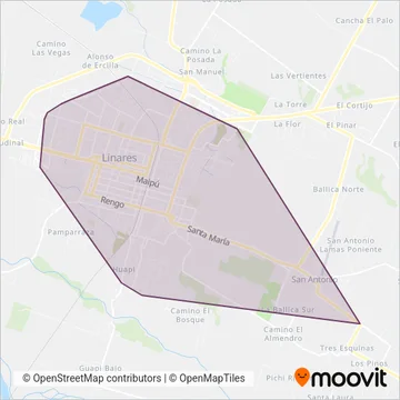 San Ambrosio coverage area map