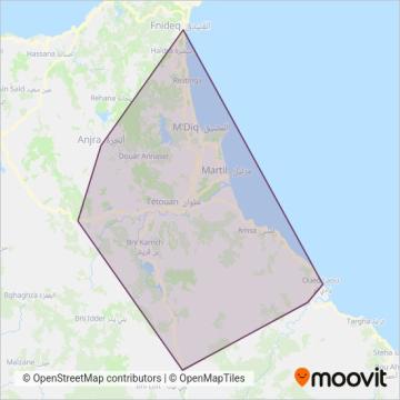 Vitalis coverage area map