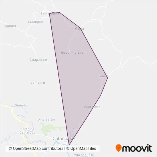 Sereno Tur coverage area map