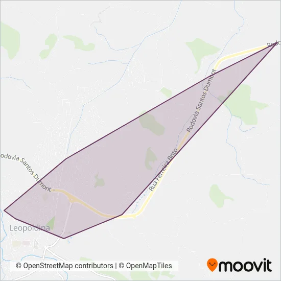 Prefeitura de Leopoldina coverage area map