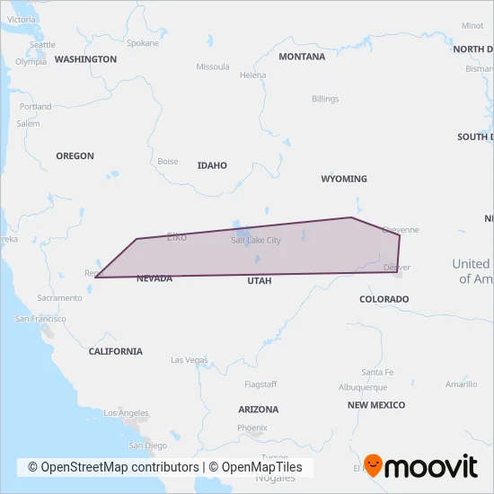 Greyhound-us coverage area map