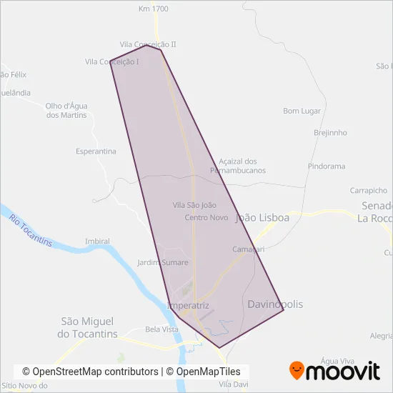 Ratrans coverage area map