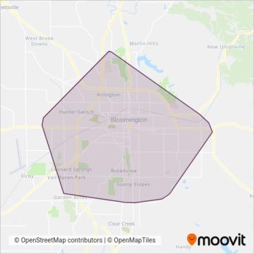 BT Transit coverage area map