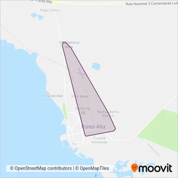 Compañía Belgrano S.A. coverage area map