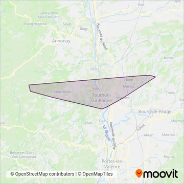 Arche Agglo coverage area map