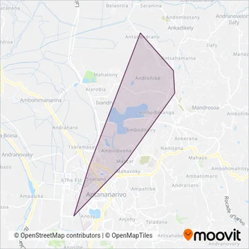 Sitraka coverage area map