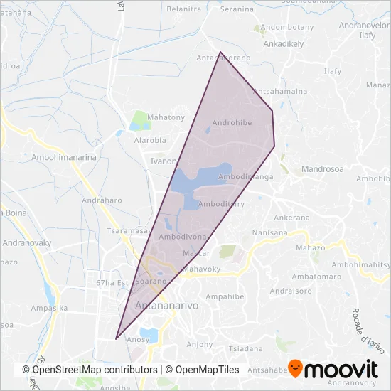 Sitraka coverage area map