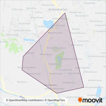 EZAKA coverage area map