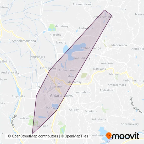 Malakia coverage area map