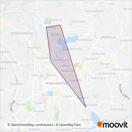 KOFIANTA coverage area map