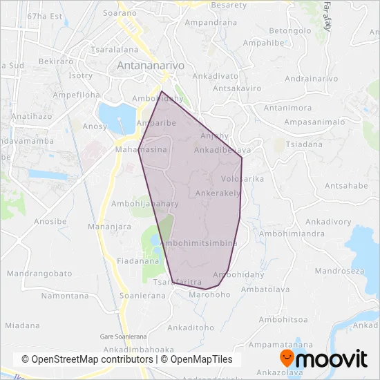 KOFIM coverage area map