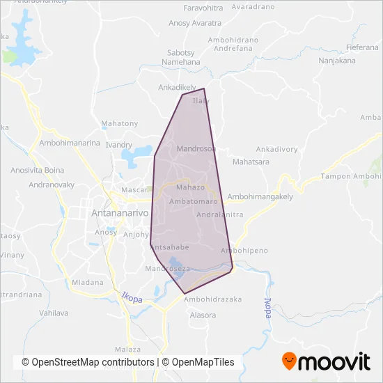Onja coverage area map