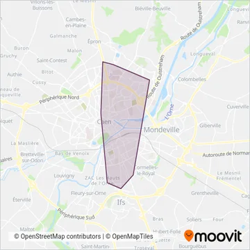 TWISTO (Tram) coverage area map