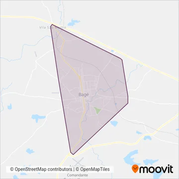 Anversa coverage area map