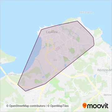 Agglo'bus coverage area map