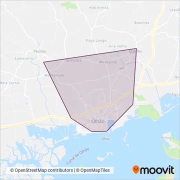 CUBO coverage area map