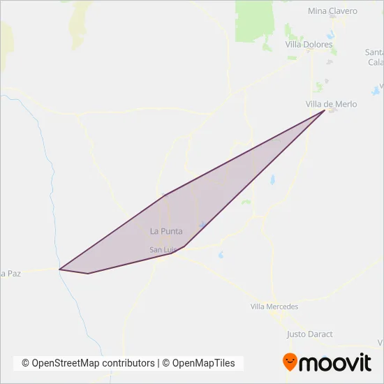 Panamericana SRL coverage area map
