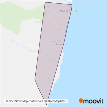 Águia Azul coverage area map