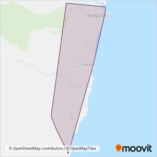 Águia Azul coverage area map
