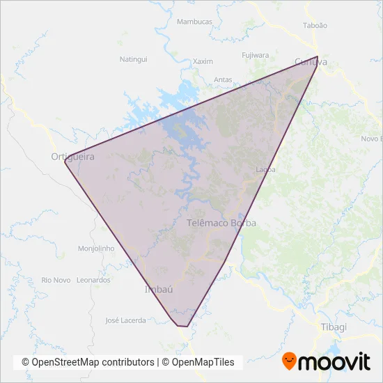 VINSA coverage area map