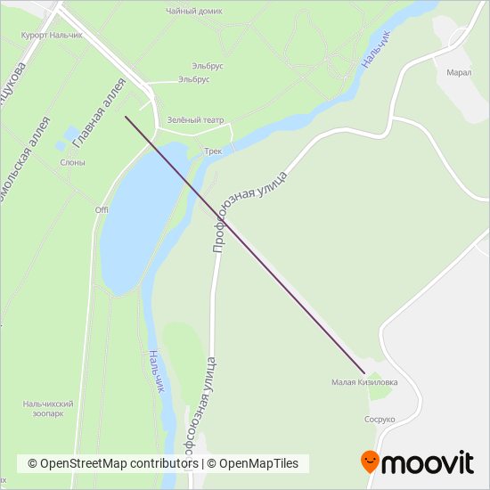 Частные перевозчики (Gondola) coverage area map