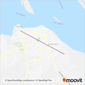 M&P Transportes coverage area map