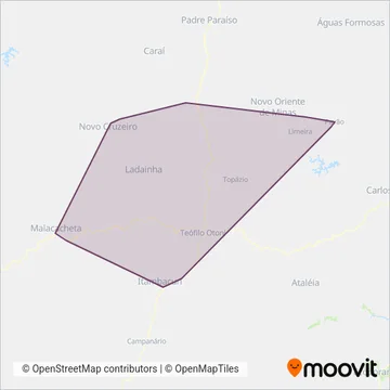 Riodoce coverage area map